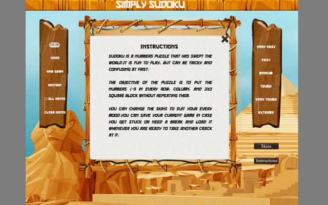 Simply Sudoku from Chrome web store to be run with OffiDocs Chromium online Simply Sudoku from Chrome web store to be run with OffiDocs Chromium online