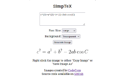 SimpTeX from Chrome web store to be run with OffiDocs Chromium online SimpTeX from Chrome web store to be run with OffiDocs Chromium online