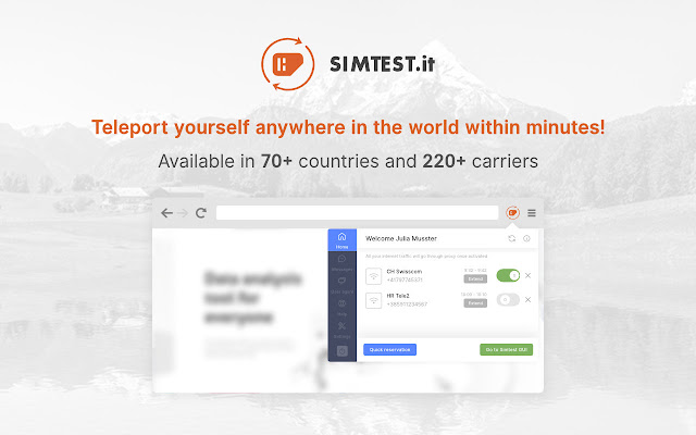 SIMTEST.IT Mobile proxy from Chrome web store to be run with OffiDocs Chromium online SIMTEST.IT Mobile proxy from Chrome web store to be run with OffiDocs Chromium online