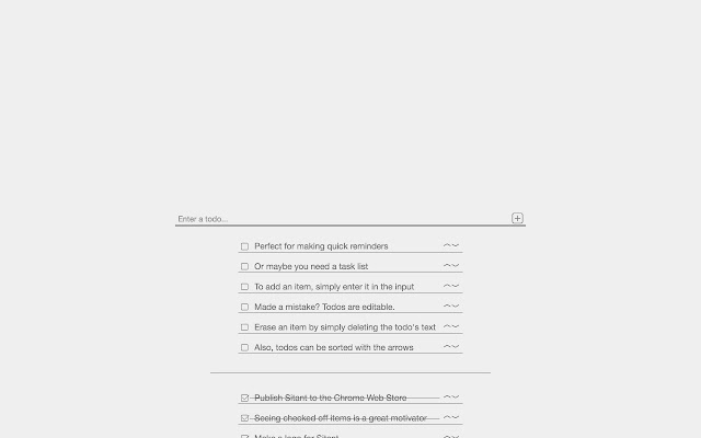 Sitant: Simple Tasks in New Tab from Chrome web store to be run with OffiDocs Chromium online Sitant: Simple Tasks in New Tab from Chrome web store to be run with OffiDocs Chromium online