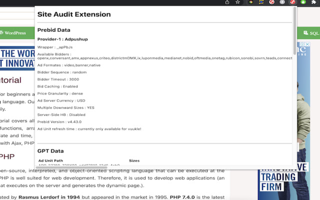 Site Audit Extension from Chrome web store to be run with OffiDocs Chromium online Site Audit Extension from Chrome web store to be run with OffiDocs Chromium online