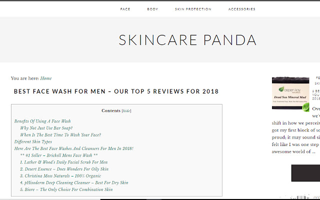 Skincare Panda from Chrome web store to be run with OffiDocs Chromium online Skincare Panda from Chrome web store to be run with OffiDocs Chromium online
