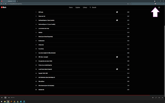 Skip YouTube Music Dislikes from Chrome web store to be run with OffiDocs Chromium online Skip YouTube Music Dislikes from Chrome web store to be run with OffiDocs Chromium online