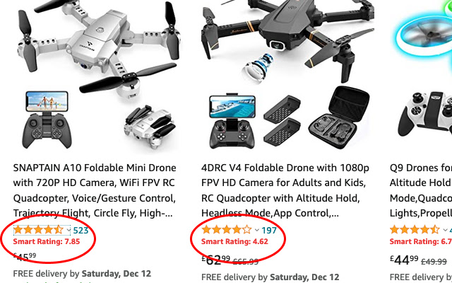 Smart Amazon Ratings from Chrome web store to be run with OffiDocs Chromium online Smart Amazon Ratings from Chrome web store to be run with OffiDocs Chromium online