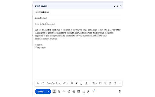 SmartEmail AI from Chrome web store to be run with OffiDocs Chromium online SmartEmail AI from Chrome web store to be run with OffiDocs Chromium online