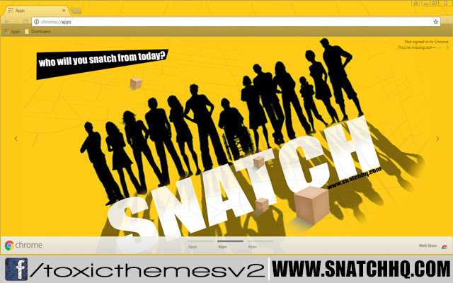 Snatch who will you snatch from today from Chrome web store to be run with OffiDocs Chromium online Snatch who will you snatch from today from Chrome web store to be run with OffiDocs Chromium online