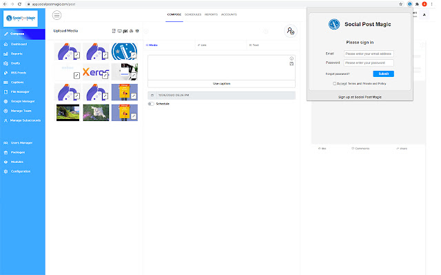 Social Post Magic from Chrome web store to be run with OffiDocs Chromium online Social Post Magic from Chrome web store to be run with OffiDocs Chromium online