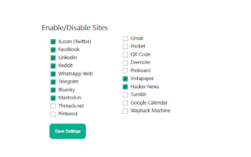 Social Share from Chrome web store to be run with OffiDocs Chromium online Social Share from Chrome web store to be run with OffiDocs Chromium online