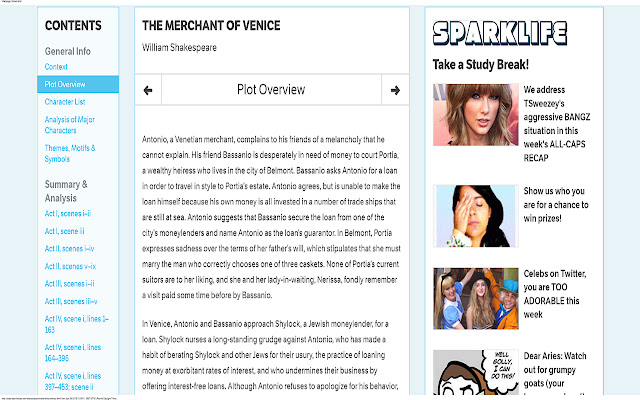 Sparknotes Cleaner from Chrome web store to be run with OffiDocs Chromium online Sparknotes Cleaner from Chrome web store to be run with OffiDocs Chromium online