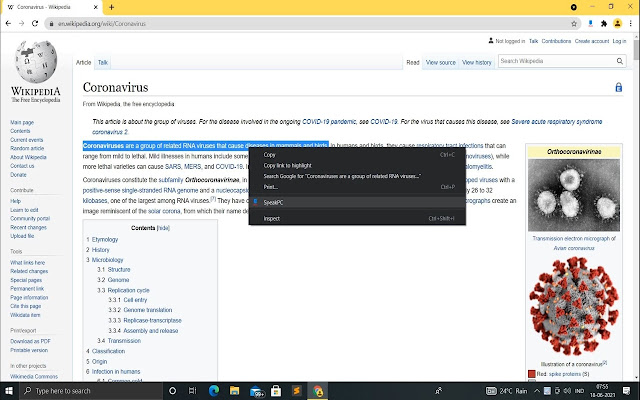 SpeakPC from Chrome web store to be run with OffiDocs Chromium online SpeakPC from Chrome web store to be run with OffiDocs Chromium online