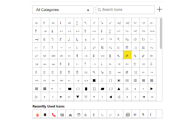 Special Characters from Chrome web store to be run with OffiDocs Chromium online Special Characters from Chrome web store to be run with OffiDocs Chromium online