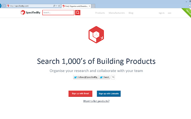 SpecifiedBy from Chrome web store to be run with OffiDocs Chromium online SpecifiedBy from Chrome web store to be run with OffiDocs Chromium online