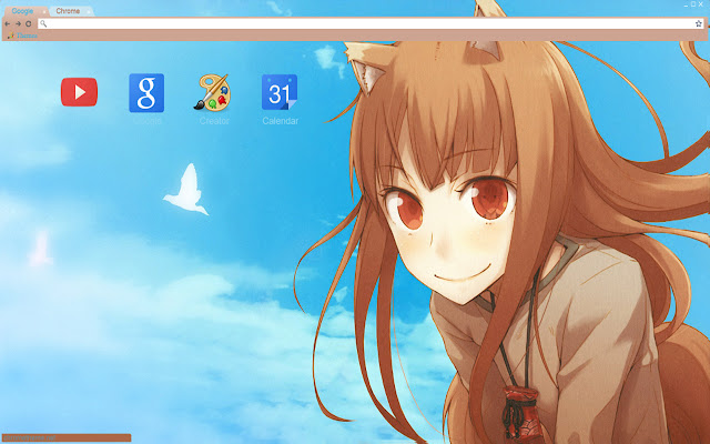 Spice and Wolf blue sky theme 1920x1080 from Chrome web store to be run with OffiDocs Chromium online Spice and Wolf blue sky theme 1920x1080 from Chrome web store to be run with OffiDocs Chromium online