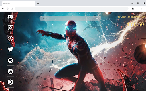 Spider Man: No Way Home Action Packed Live Wallpaper for Chrome! from Chrome web store to be run with OffiDocs Chromium online Spider Man: No Way Home Action Packed Live Wallpaper for Chrome! from Chrome web store to be run with OffiDocs Chromium online