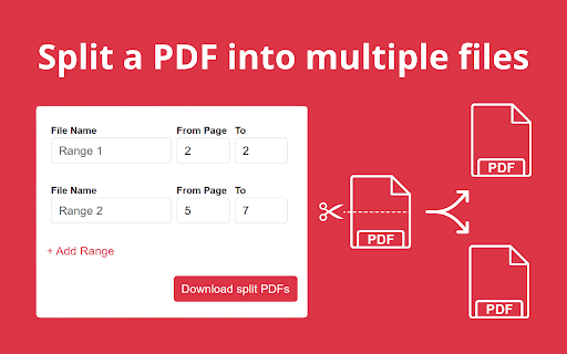 Split PDF from Chrome web store to be run with OffiDocs Chromium online Split PDF from Chrome web store to be run with OffiDocs Chromium online