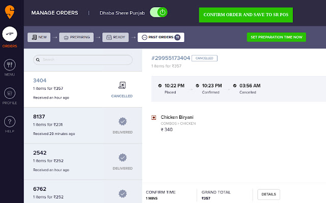 SR POS Swiggy,Zomato Orders from Chrome web store to be run with OffiDocs Chromium online SR POS Swiggy,Zomato Orders from Chrome web store to be run with OffiDocs Chromium online