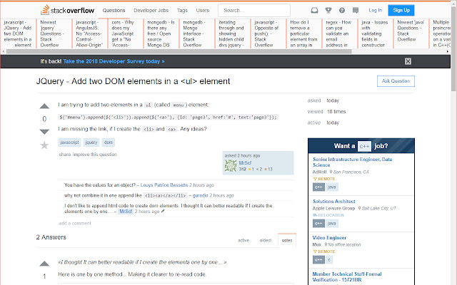 Stack Overflow Stacker from Chrome web store to be run with OffiDocs Chromium online Stack Overflow Stacker from Chrome web store to be run with OffiDocs Chromium online