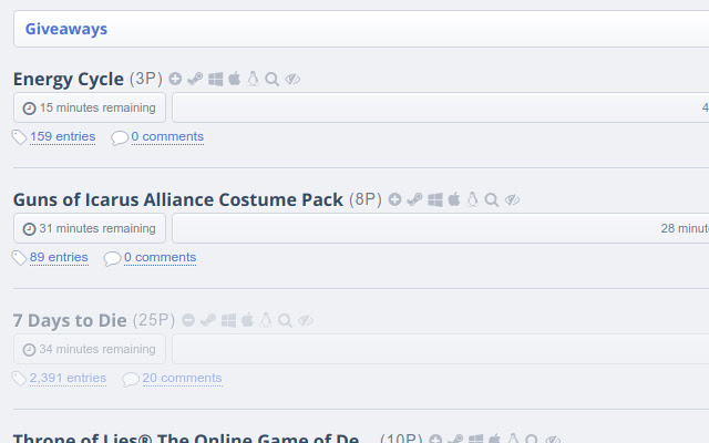 SteamGifts Helper from Chrome web store to be run with OffiDocs Chromium online SteamGifts Helper from Chrome web store to be run with OffiDocs Chromium online