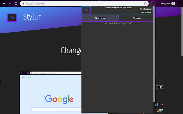 Stylur from Chrome web store to be run with OffiDocs Chromium online Stylur from Chrome web store to be run with OffiDocs Chromium online