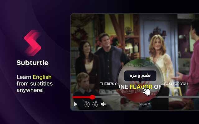 Subturtle from Chrome web store to be run with OffiDocs Chromium online Subturtle from Chrome web store to be run with OffiDocs Chromium online