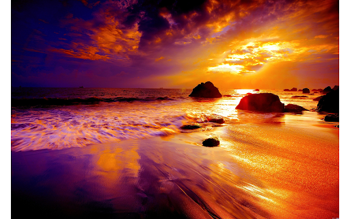 Sunset Beach Theme from Chrome web store to be run with OffiDocs Chromium online Sunset Beach Theme from Chrome web store to be run with OffiDocs Chromium online