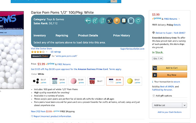 Super Serious Widget for Amazon Sellers from Chrome web store to be run with OffiDocs Chromium online Super Serious Widget for Amazon Sellers from Chrome web store to be run with OffiDocs Chromium online