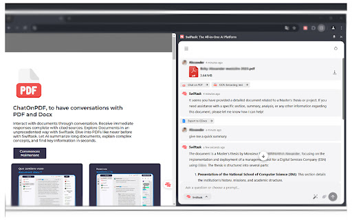 Swiftask: The All in One AI Platform from Chrome web store to be run with OffiDocs Chromium online Swiftask: The All in One AI Platform from Chrome web store to be run with OffiDocs Chromium online
