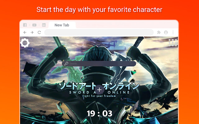 Sword Art Online Wallpapers New Tab from Chrome web store to be run with OffiDocs Chromium online Sword Art Online Wallpapers New Tab from Chrome web store to be run with OffiDocs Chromium online