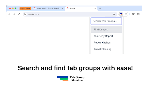 Tab Group Maestro from Chrome web store to be run with OffiDocs Chromium online Tab Group Maestro from Chrome web store to be run with OffiDocs Chromium online
