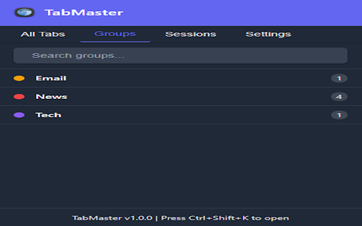 TabMaster Advanced Tab Manager from Chrome web store to be run with OffiDocs Chromium online TabMaster Advanced Tab Manager from Chrome web store to be run with OffiDocs Chromium online