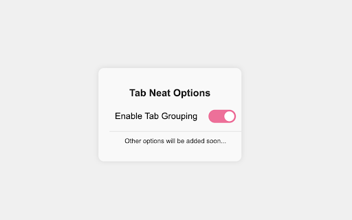 TabNeat from Chrome web store to be run with OffiDocs Chromium online TabNeat from Chrome web store to be run with OffiDocs Chromium online