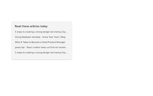 TabReadReminder from Chrome web store to be run with OffiDocs Chromium online TabReadReminder from Chrome web store to be run with OffiDocs Chromium online
