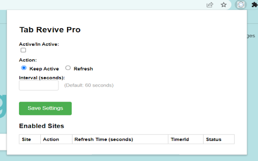 TabRevivePro from Chrome web store to be run with OffiDocs Chromium online TabRevivePro from Chrome web store to be run with OffiDocs Chromium online