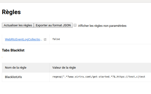 Tabs Blacklist (Policies) from Chrome web store to be run with OffiDocs Chromium online Tabs Blacklist (Policies) from Chrome web store to be run with OffiDocs Chromium online