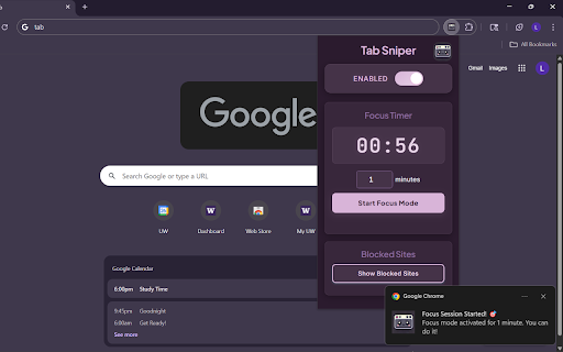 Tab Sniper from Chrome web store to be run with OffiDocs Chromium online Tab Sniper from Chrome web store to be run with OffiDocs Chromium online