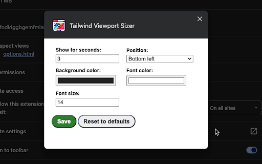 Tailwind Viewport Sizer from Chrome web store to be run with OffiDocs Chromium online Tailwind Viewport Sizer from Chrome web store to be run with OffiDocs Chromium online