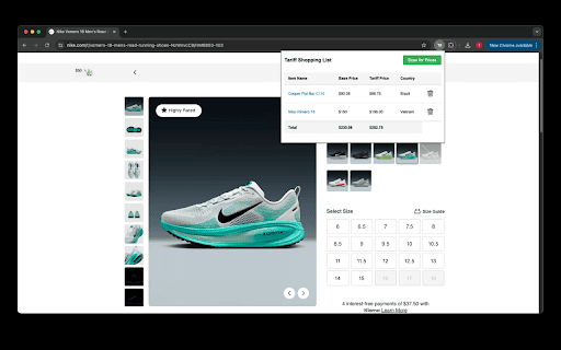 Tariff Shopping List from Chrome web store to be run with OffiDocs Chromium online Tariff Shopping List from Chrome web store to be run with OffiDocs Chromium online