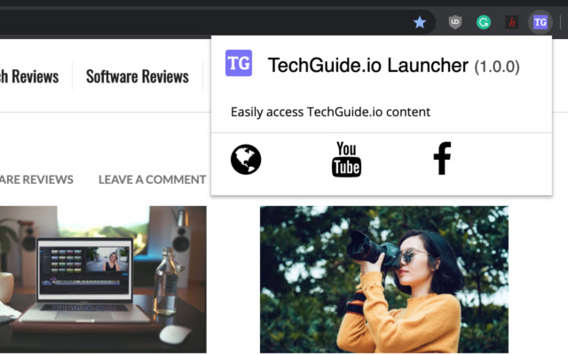 TechGuide.io Launcher from Chrome web store to be run with OffiDocs Chromium online TechGuide.io Launcher from Chrome web store to be run with OffiDocs Chromium online