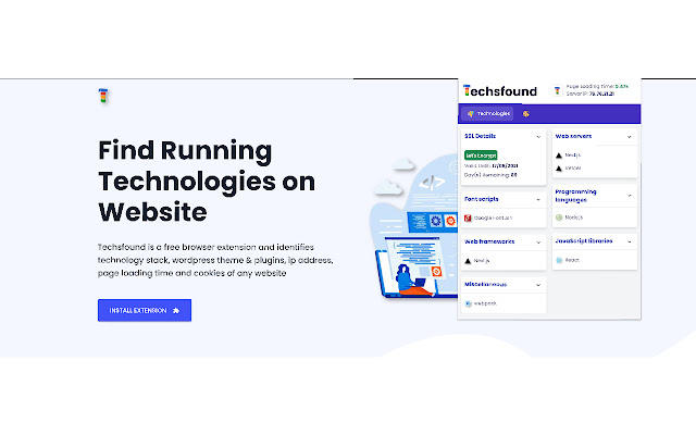 TechsFound from Chrome web store to be run with OffiDocs Chromium online TechsFound from Chrome web store to be run with OffiDocs Chromium online