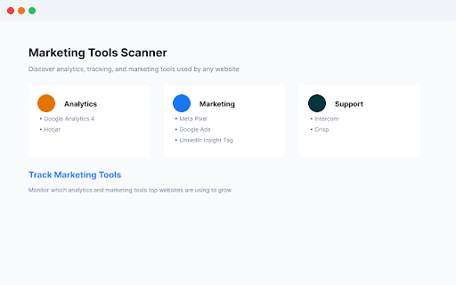 Tech Stack Analyzer TechPeeker from Chrome web store to be run with OffiDocs Chromium online Tech Stack Analyzer TechPeeker from Chrome web store to be run with OffiDocs Chromium online