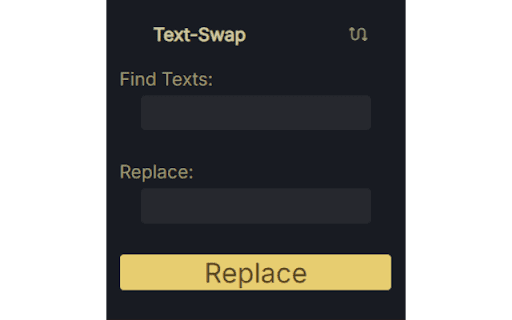 Text Swap from Chrome web store to be run with OffiDocs Chromium online Text Swap from Chrome web store to be run with OffiDocs Chromium online