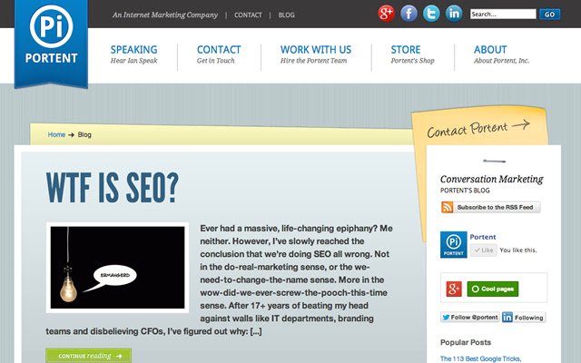 The Portent Blog from Chrome web store to be run with OffiDocs Chromium online The Portent Blog from Chrome web store to be run with OffiDocs Chromium online