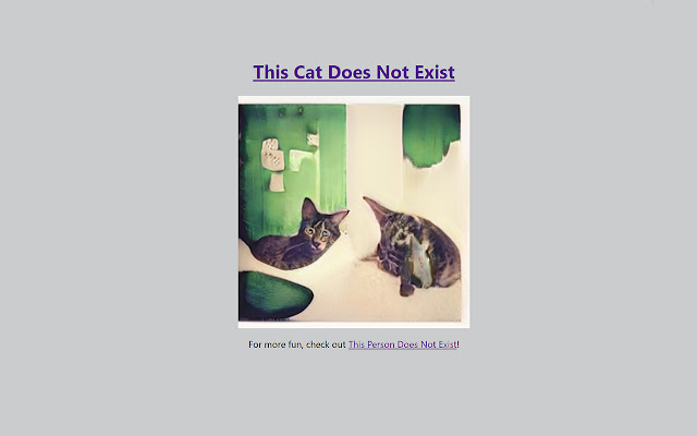 This Cat Does Not Exist New Tab from Chrome web store to be run with OffiDocs Chromium online This Cat Does Not Exist New Tab from Chrome web store to be run with OffiDocs Chromium online