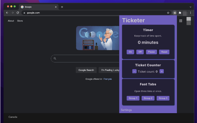 Ticketer from Chrome web store to be run with OffiDocs Chromium online Ticketer from Chrome web store to be run with OffiDocs Chromium online
