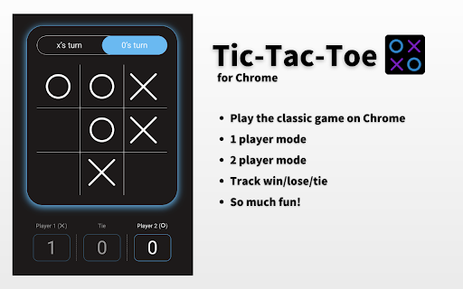 Tic Tac Toe Online from Chrome web store to be run with OffiDocs Chromium online Tic Tac Toe Online from Chrome web store to be run with OffiDocs Chromium online