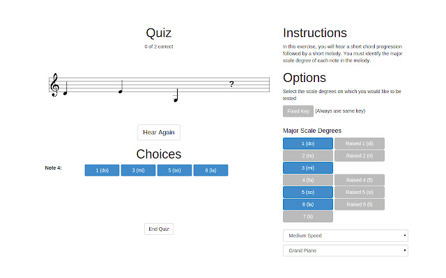 Toned Ear: Ear Training from Chrome web store to be run with OffiDocs Chromium online Toned Ear: Ear Training from Chrome web store to be run with OffiDocs Chromium online