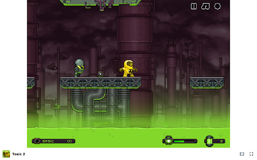 Toxic 2 Game Can you reach the end of each challenging level? from Chrome web store to be run with OffiDocs Chromium online Toxic 2 Game Can you reach the end of each challenging level? from Chrome web store to be run with OffiDocs Chromium online