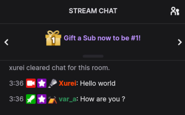TwitchBadges from Chrome web store to be run with OffiDocs Chromium online TwitchBadges from Chrome web store to be run with OffiDocs Chromium online