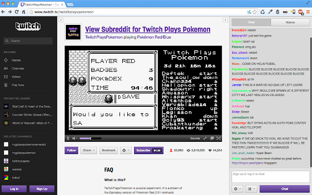 Twitch Plays Pokemon Chat Fix from Chrome web store to be run with OffiDocs Chromium online Twitch Plays Pokemon Chat Fix from Chrome web store to be run with OffiDocs Chromium online