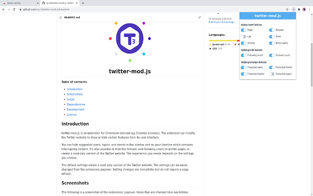 twitter mod from Chrome web store to be run with OffiDocs Chromium online twitter mod from Chrome web store to be run with OffiDocs Chromium online
